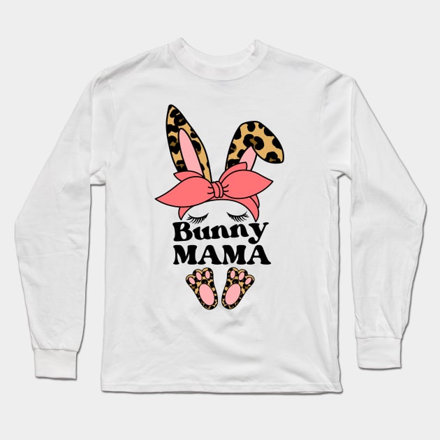 Bunny Mama Long Sleeve T-Shirt by Illustradise